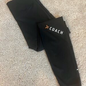 Nike coach black leggings.